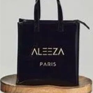 Aleeza Paris Designer Black Tote Bag